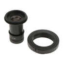 T2 Ring for Canon DSLR SLR + 9.6X Widefield Microscope Eyepiece 23.2mm + 30mm