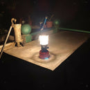Outdoors Compact Double Mantle Gas Lantern Lamp Propane Light Camping Hiking