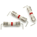 5Pcs 8A 250V 5*20mm ceramic body time-lag axial lead fuse FT