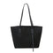 Waterproof Nylon Handbag Women Large Capacity Shoulder Casual Totes (Black)