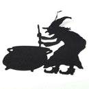 Halloween Non-woven Door Hanging Witch Ornaments Festival Party Decoration