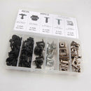 60x Car Engine Protection Pan Hardware Kit Pin Clip Nut for Audi A4 /VW Passat n
