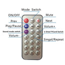 4.1 Bluetooth MP3 Decoding Board Car Speaker Refit Module With Remote Control 1x