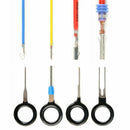 100pcs Release Pin Ejector Wire Kit Extractor Terminal Removal Connector Set