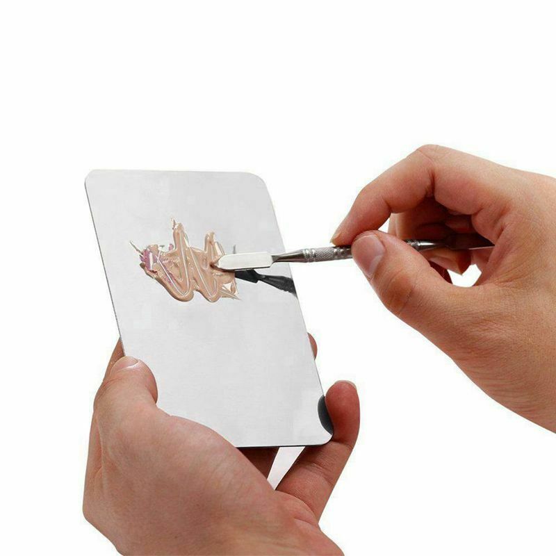 2pack Makeup Palette Nail Art, Make-up, Eye Shadow Dappen Dish For Paint Co J4P6