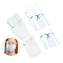 10Safety Full Face Shield Reusable UV Protector Anti-fog Glasses Frame Visor Hat