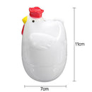Chicken Shape Eggs Microwave Steamer Stove Egg Cooker Kitchen Tools - 1 Eggs