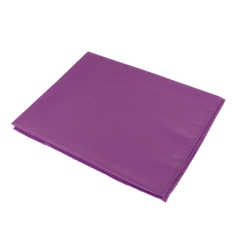 Outdoor Microfiber Quick Dry Towel Set for Camping Travelling Purple Microfiber
