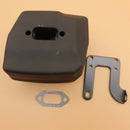 Chainsaw Exhaust Muffler with Support Gasket Plate for Husqvarna 61 66 162  W1Q9