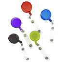 10 Pcs Horizontal Style PU Leather Business Id Credit Card Badge Holder wit F6U2