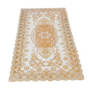 Bronzing Coffee table Tablecloth Hollow Pvc Plastic Coffee table Waterproof W4K4