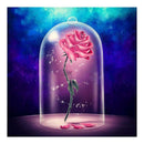 Rose Round Diamond Painting DIY Embroidery Kits Cross Stitch Mosaic Craft
