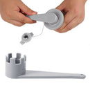 Inflatable Boat Raft Drifting Canoe Repair Tool 6 Section Air Valve Wrench O7Q5