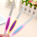 1X 2 in 1 Metal Nail File Cuticle Remover Trimmer Buffer Manicure toolIs ~ï¼ˆ