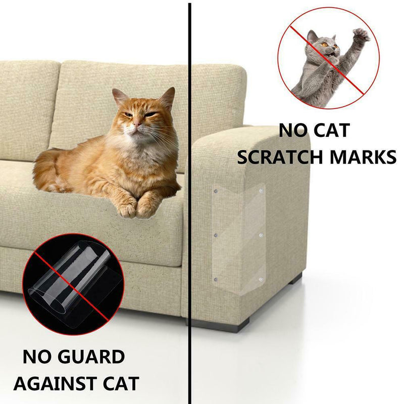 2pcs Pet Scratch Guard Mat Cat Scratching Furniture Sofa Claw Protector Pad