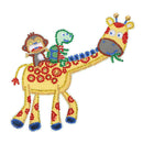 DIY Giraffe Diamond Painting Luminous Switch Stickers Bedroom Wall Decals