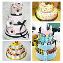 Cylindrical cake prosthesis cake embryo (8 inch) T6V7