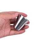 4X 30ml stainless steel outdoor camping mini cup mug drinking with serving  Z