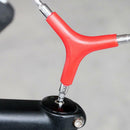 Bike Bicycle 3 Way Y-Type Hex Allen Wrench Tool 4/5/6mm Red Bike Repair Too O2L3