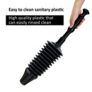 Flexible Powerful Toilet Plunger Bathroom Drain Clean High Pressure Home Supply