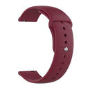 18mm Silicone Wrist Strap Watchband for Huawei Honor B5/S1/FIT (Wine Red)