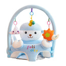 Baby Sofa Support Seat Cover Learning To Sit Plush Chair w/o Filler (Sheep)