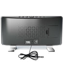 Digital Alarm Clock Radio, FM Radio Alarm Clock, USB Port for Charging, Lar