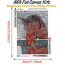 5D DIY Full Drill Diamond Painting Horse Cross Stitch Embroidery (B251)