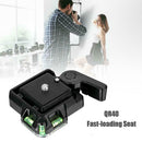 QR40 Camcorder Tripod Monopod Ball Head Quick Release Plate for DSLR Camera