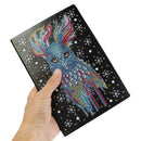 DIY Owl Special Shaped Diamond Painting 50 Page Sketchbook A5 Notebook Gift