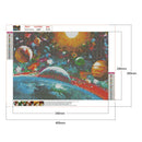 5D Full Drill Universe Diamond Painting DIY Embroidery Rhinestone (LG287)