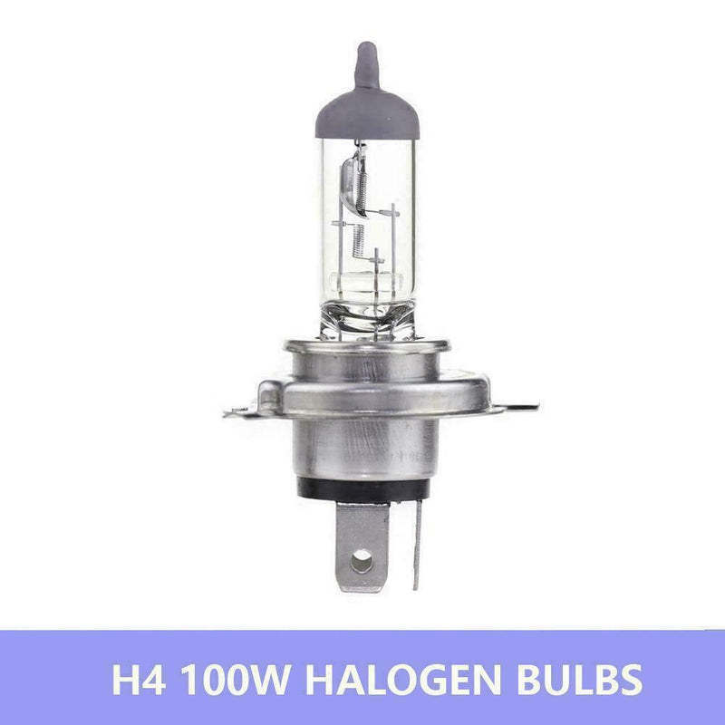 1* H4 12V 90/100W Halogen Headlight Car Driving Fog Bulb w/ Hot Light Lamp W8A7