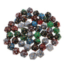 Multi sided dice set of 50 D20 Dungeons D&D RPG Role play