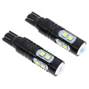 2Pcs 50W 6000K T10  LED HID White Backup Reverse Lights Bulb S o1J Gw