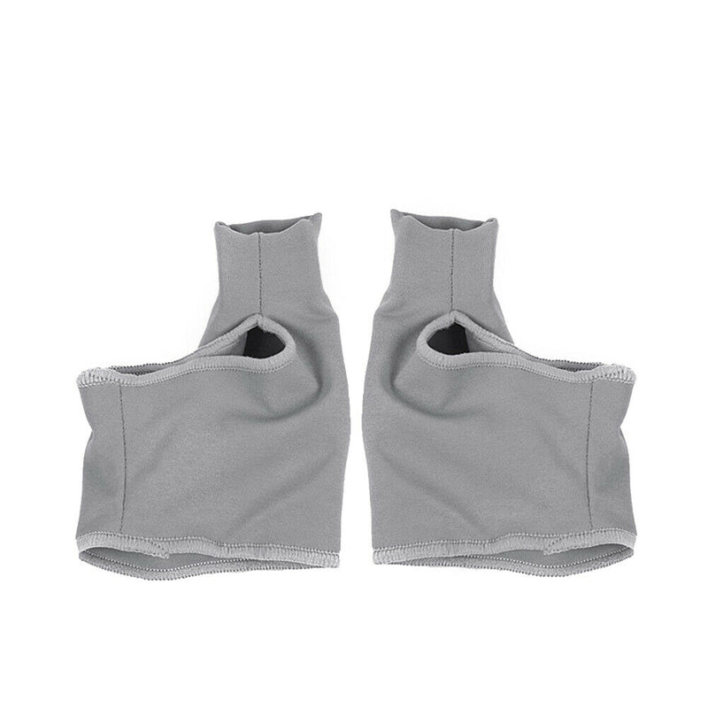 2pcs Bunion Protector Toe Straightener Hallux Valgus Corrector (L)(Grey)