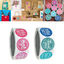 500 Pieces Per Roll Thank You Packaging Sealing Stickers Round Paper Labels