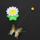 Pet Cat Kitten Funny Playing Toys Electric Butterfly Seat Scratch Activity Toys