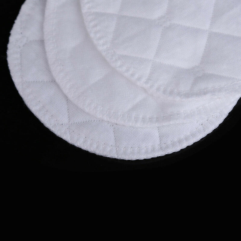 10 Pcs Soft Absorbent Cotton Washable Reusable Breastfeeding Nursing Pads