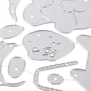 Christmas Snowman Metal Dies Cutting Stencils DIY Scrapbooking Album Decorativ@