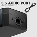 USB Bluetooth 5.0 Transmitter Receiver, 2-in-1 Mini Wireless Audio Adapter,
