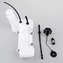 Gas Fuel Tank W/Fuel Line Filter Kit Replacement For