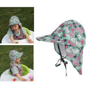 Baby Legionnaire Cap Kids Summer Outdoor Sun Protective Holiday Floral Hat