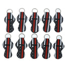 Neoprene Floral Waterproof Lipstick Chapstick Holder Bag Key Chain Jewelry