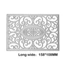 Window Mirror Cutting Dies Stencils Scrapbook Embossing DIY Craft Album  A