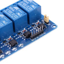 5V Four 4 Ch Relay Module with optocoupler for PIC DSP ARM Arduino 8051 AVR A