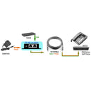 Poe Splitter Poe Injector Rj45 Dc 5.5Mm x 2.1Mm Input Passive Poe Injector