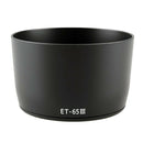 2 Pieces -65 III Lens Hood For CANON EF 85mm 100mm 135mm 100-300 70-210mm