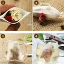 Disposable Drawstring Seal Filter Empty Paper Tea Bags(Set of 200) C9K3