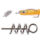 50pcs Soft Lure Baits Hook Pin Spring Fixed Lock Fishing Screw Needle F spTOCA