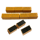 10 Pcs DC5V Coil 8-Pins Mini Power Relays PCB Type HK19F-DC5V-SHG Relay Yellow